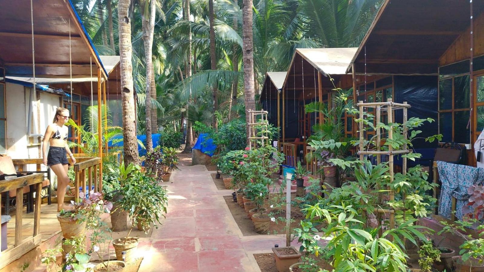 Hotel Csf Garden Huts Palolem Exterior foto